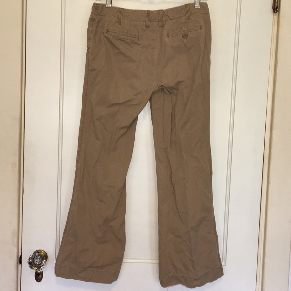 2000s J Crew Classic Twill Chinos 0 short - Picture 2 of 8